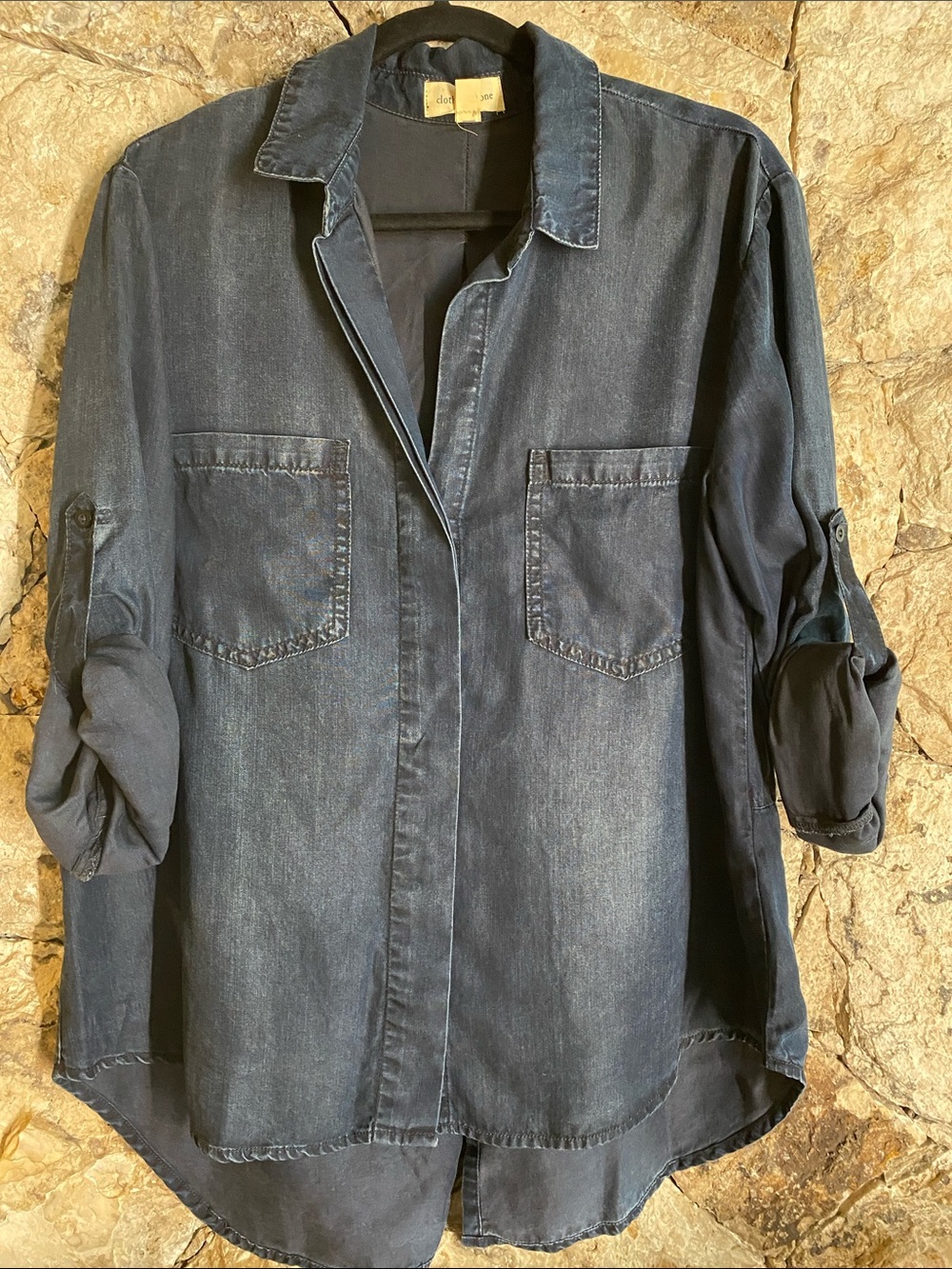 Anthropologie “Denim” shirt - Sz L